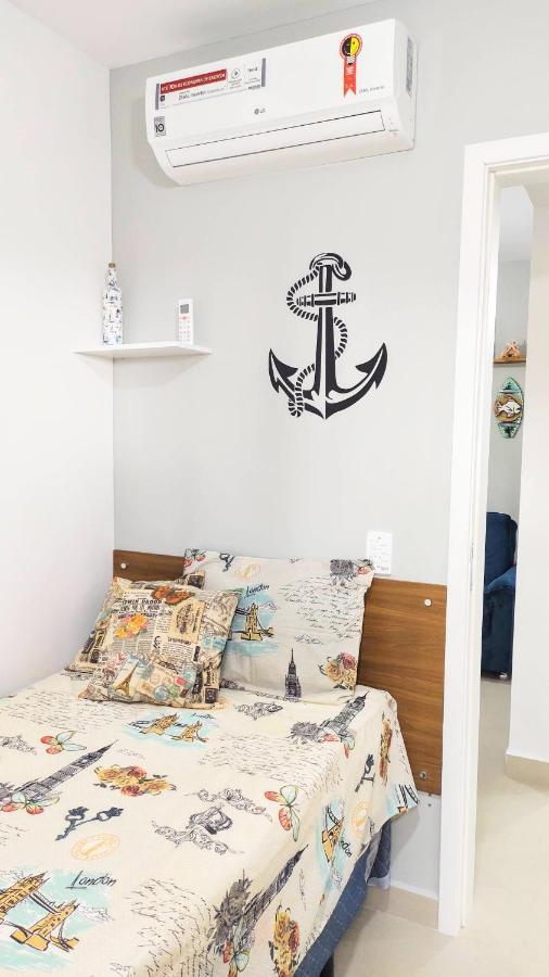 Apto Centro Ubatuba com Varanda Gourmet, Suíte e Piscina Exterior foto