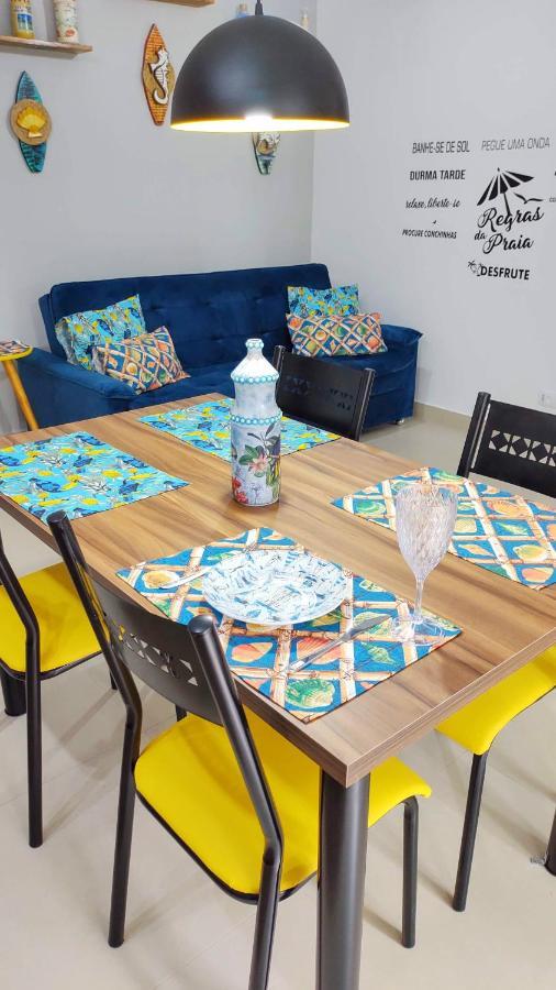 Apto Centro Ubatuba com Varanda Gourmet, Suíte e Piscina Exterior foto